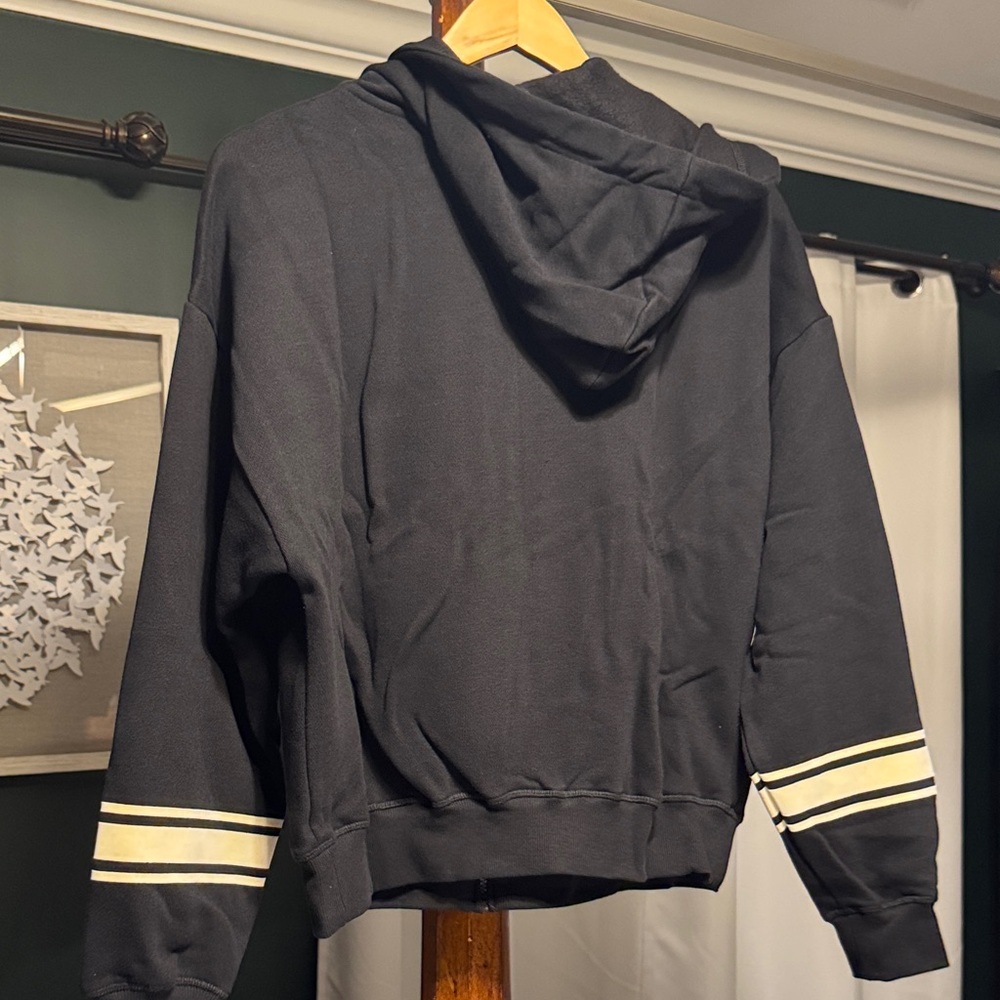 PINK Victoria's Secret Ivy Fleece Campus Zip Hoodie - Picture 5 of 8
